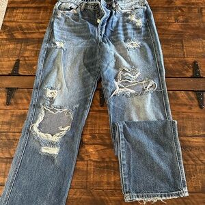 Flying Monkey Blue Relaxed Jeans for Effortless Style